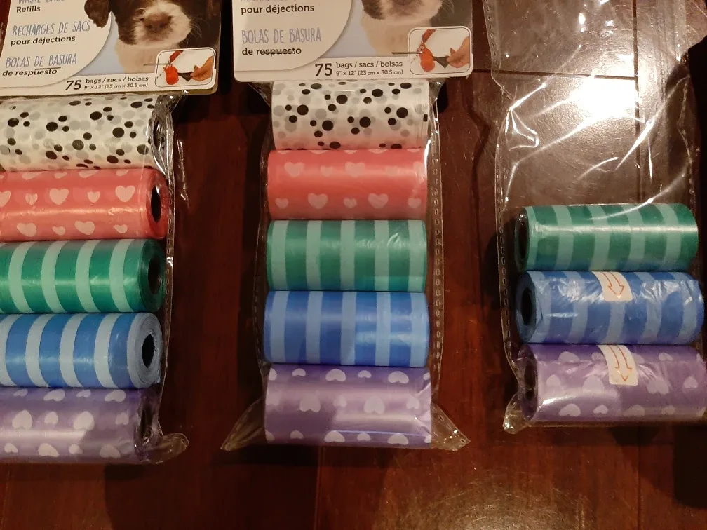 195 Cat/Dog Poop Bags and Litterbox Liners image indicator(2)