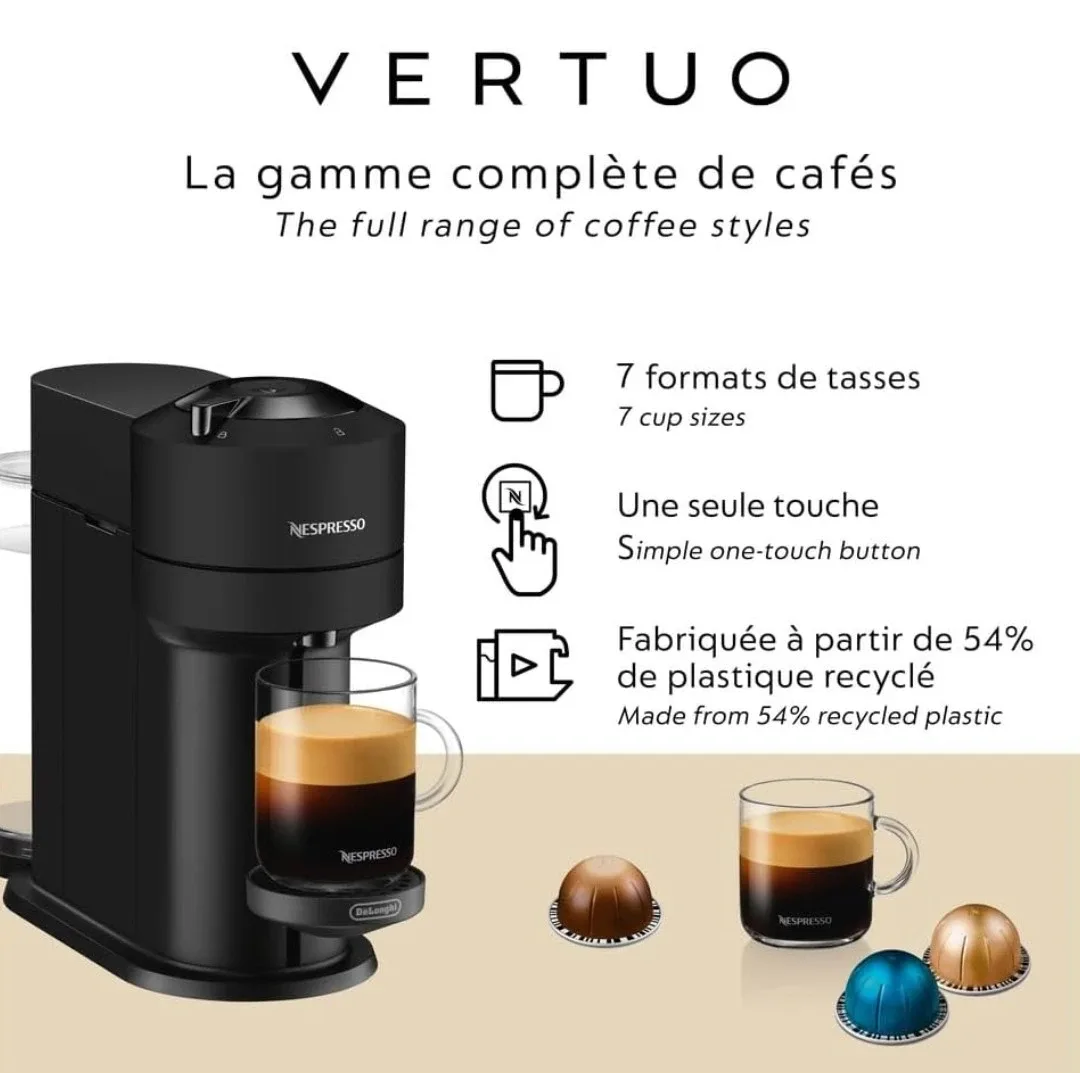 Nespresso Vertuo Next Coffee & Espresso Maker image indicator(4)