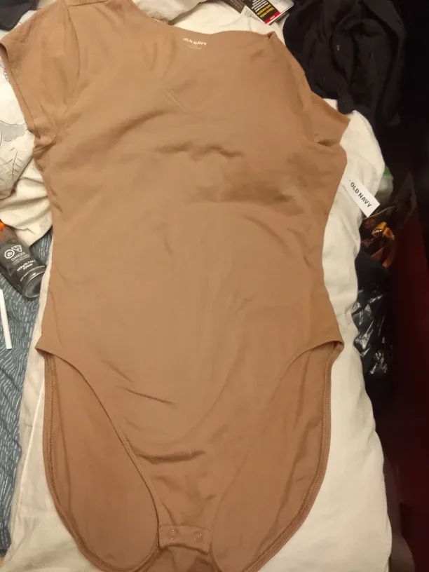 Old Navy Brown Bodysuit - Size XL image indicator(2)