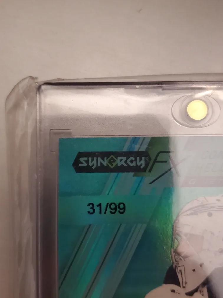 Connor Hellybuyck Autographed Card /99 image indicator(3)