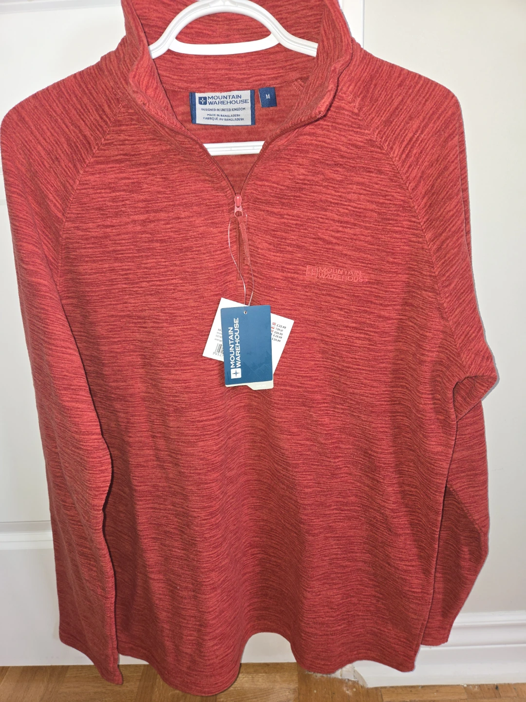 Mountain Warehouse Snowdon Fleece - Size M - Orange