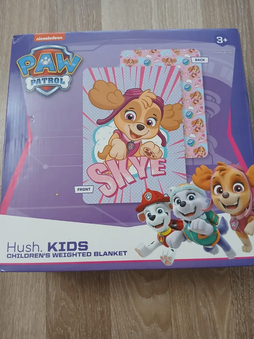 Paw Patrol Skye Weighted Blanket - Hush Kids