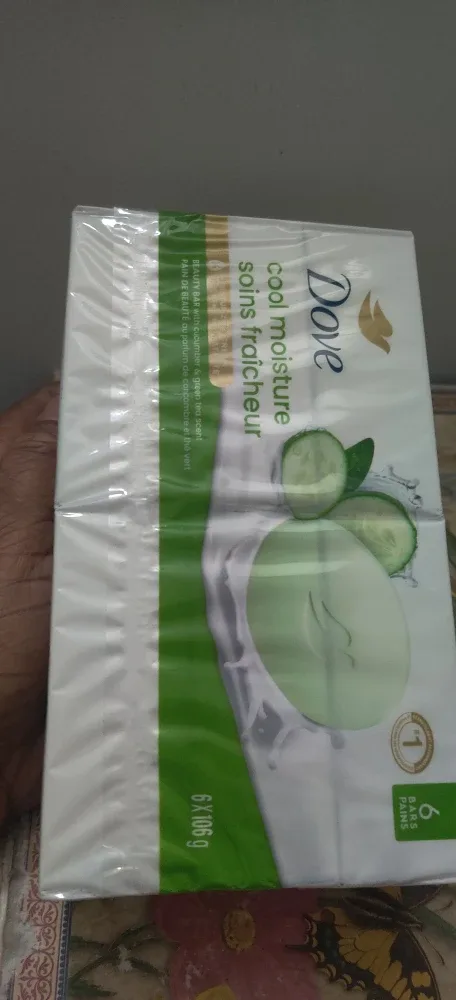 New Dove Cool Moisture Beauty Bar (6 pack x 2 image indicator(3)