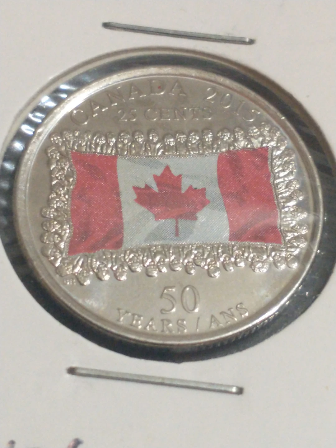 Beautiful Canada 2017 25 Cents Coin