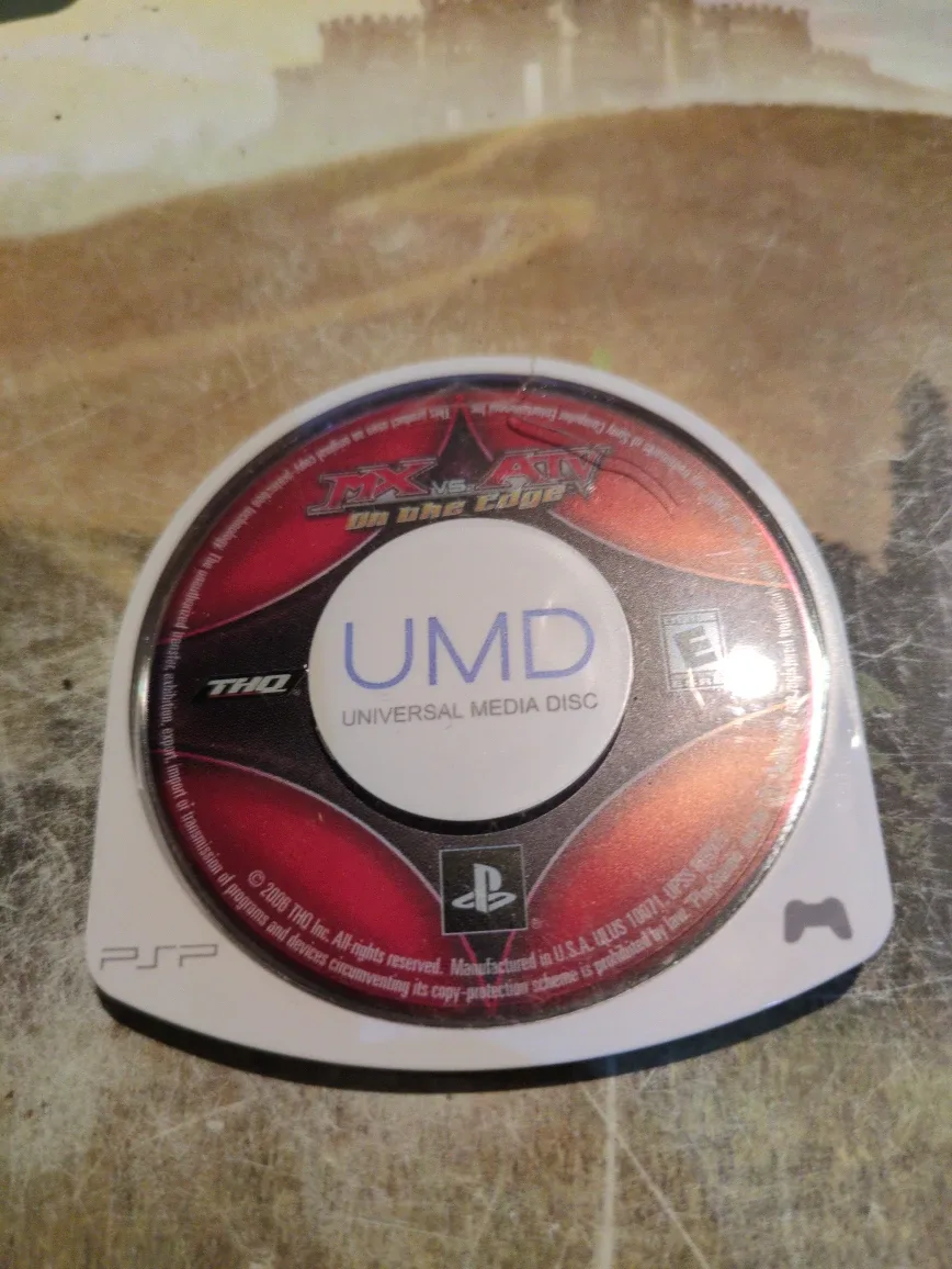 MX vs ATV On the Edge PSP UMD Game