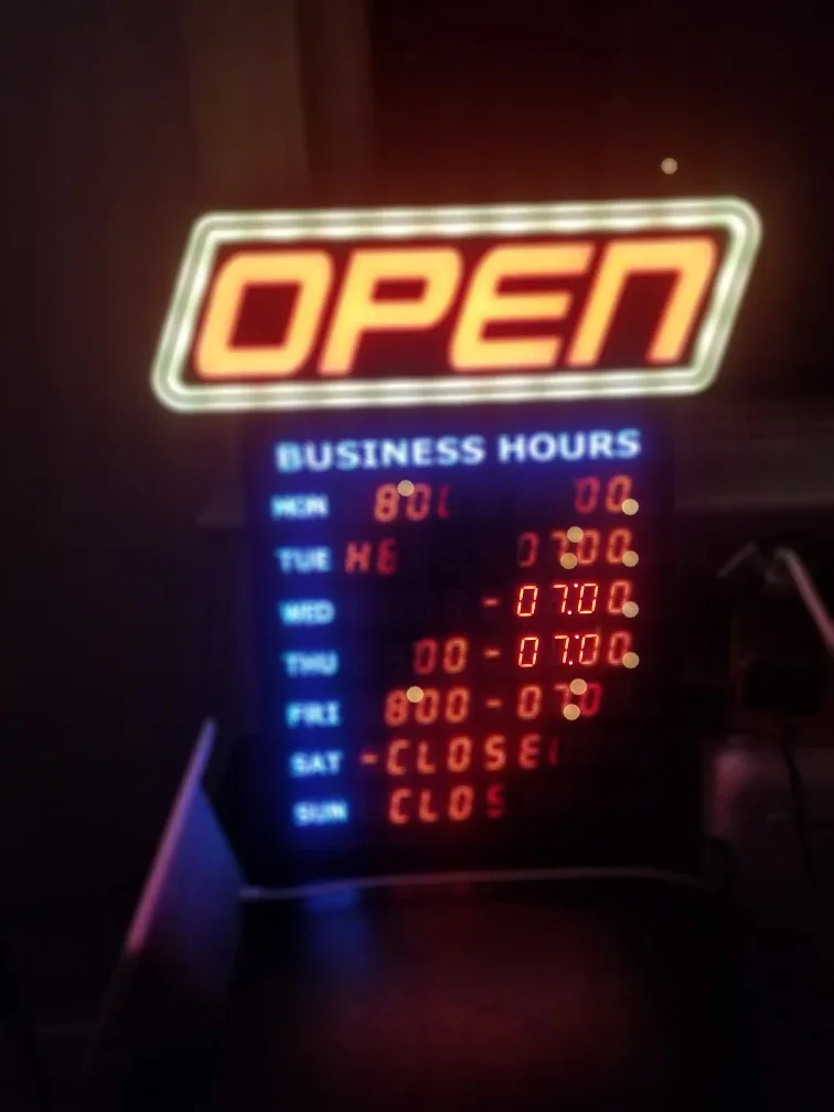 LED Multi-Colored Open/Business Hours Sign image indicator(3)