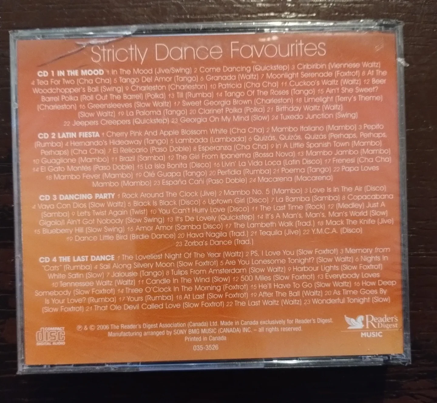 Strictly Dance Favourites CD image indicator(2)