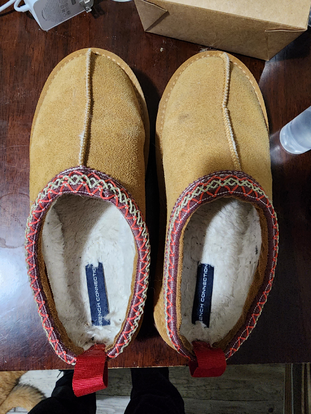 French Connection Suede Slippers