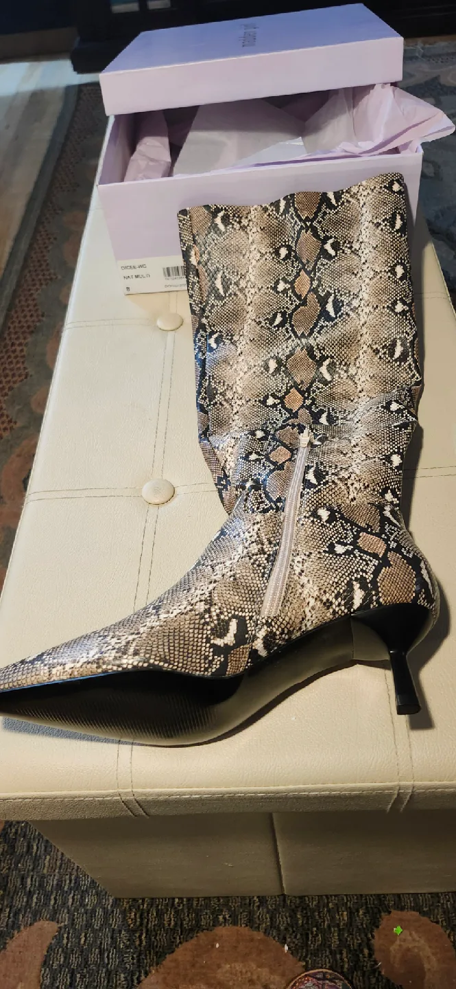 Brand New Madden Girl DICEE-WC Nat Multi Boots - Size 8 image indicator(4)