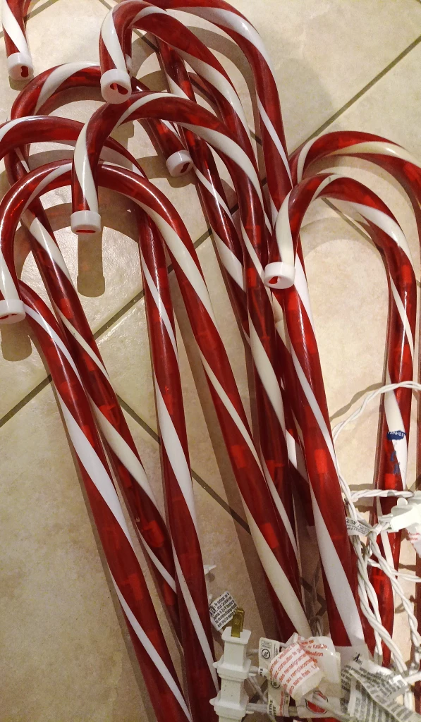 Candy Cane Indoor/outdoor Christmas Lights - photo 2