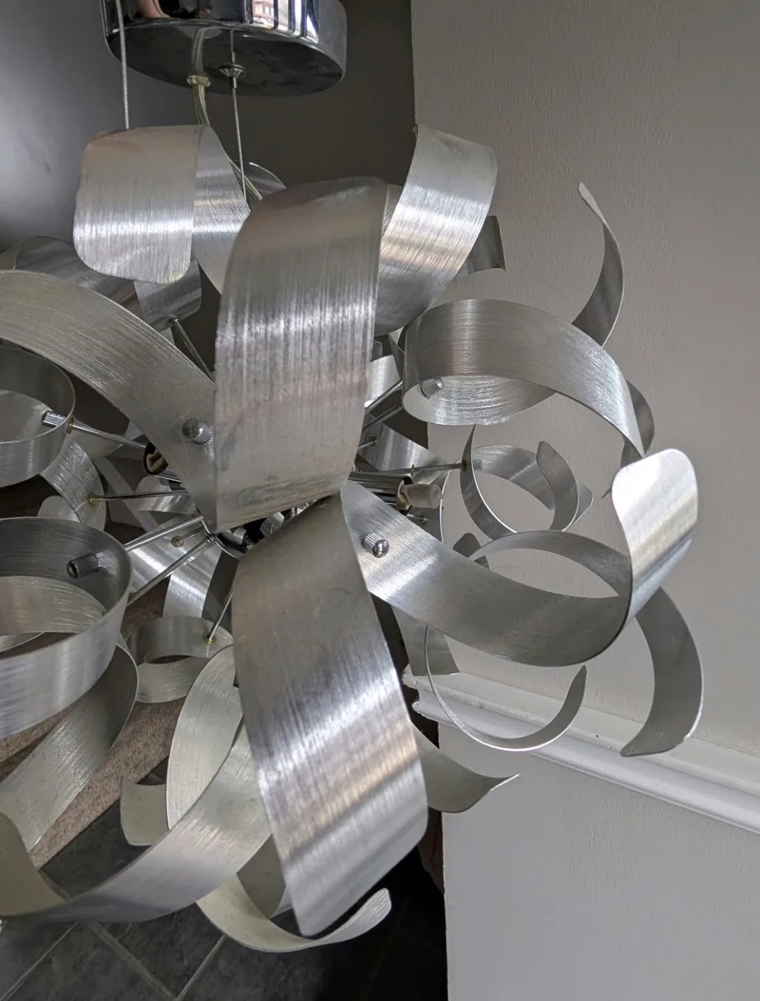 Ashley Harbour Silver Swirl Chandelier image indicator(2)