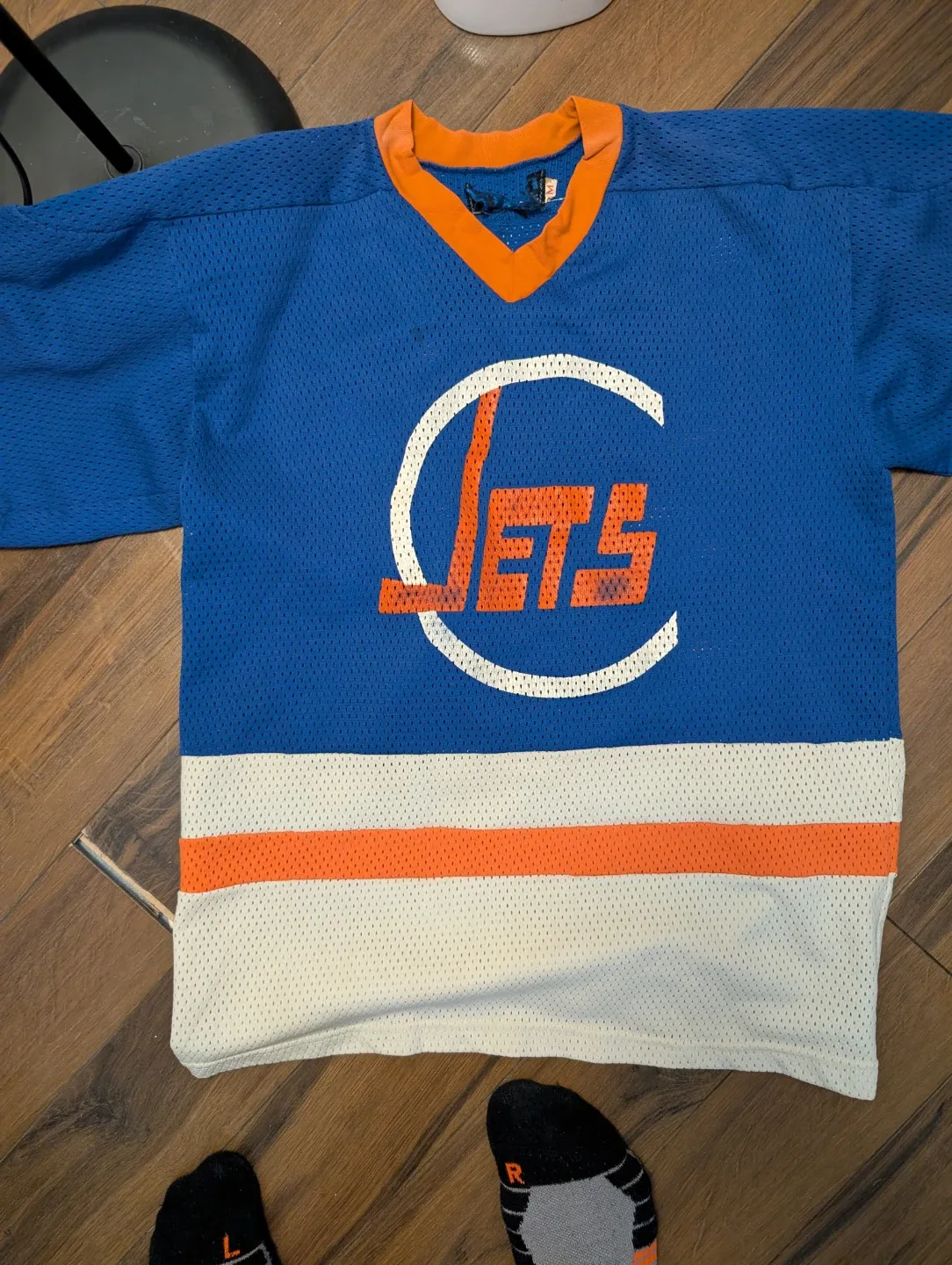 Vintage Jets Chisholm #17 Hockey Jersey - Size S