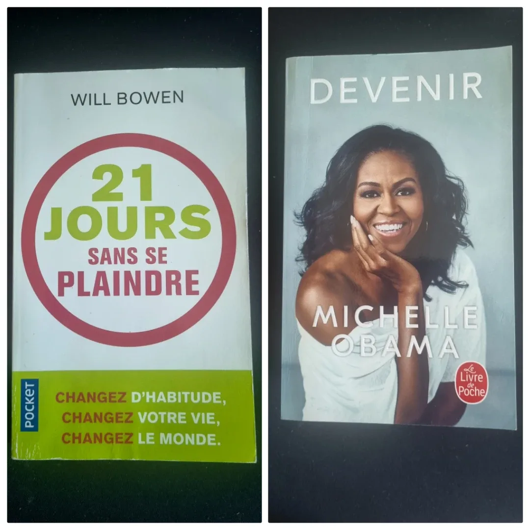2 Books: Will Bowen's 21 Jours & Michelle Obama's Devenir