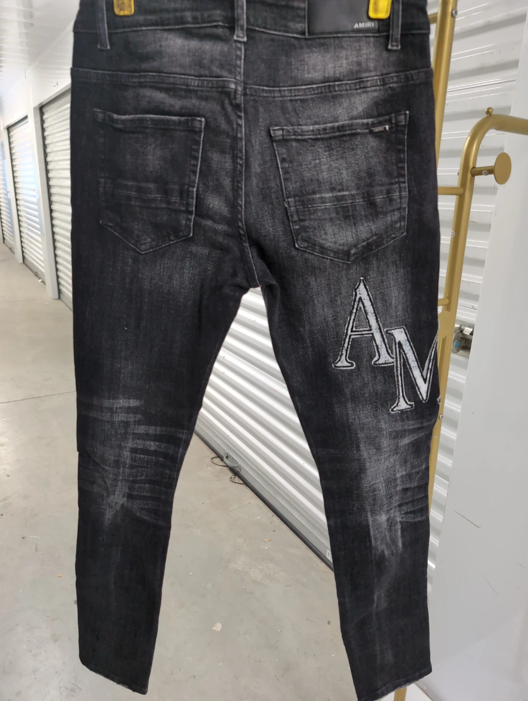 Amiri Distressed Black Jeans - photo 2