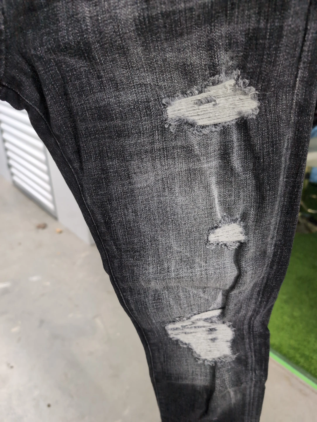 Amiri Distressed Black Jeans - photo 5