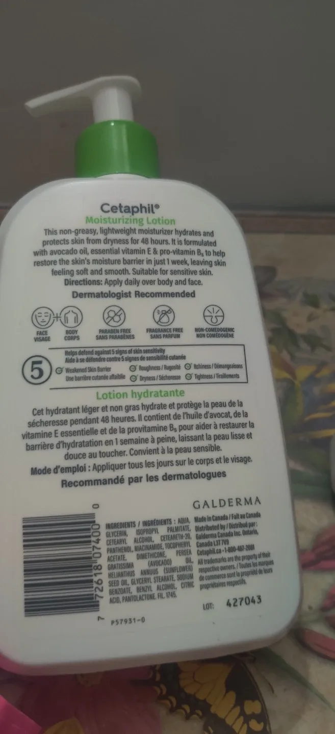 Cetaphil Gentle Skin Cleanser & Moisturizing Lotion image indicator(4)