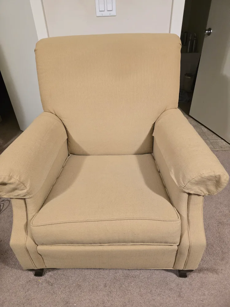 Ethan Allen Upholstered Armchair