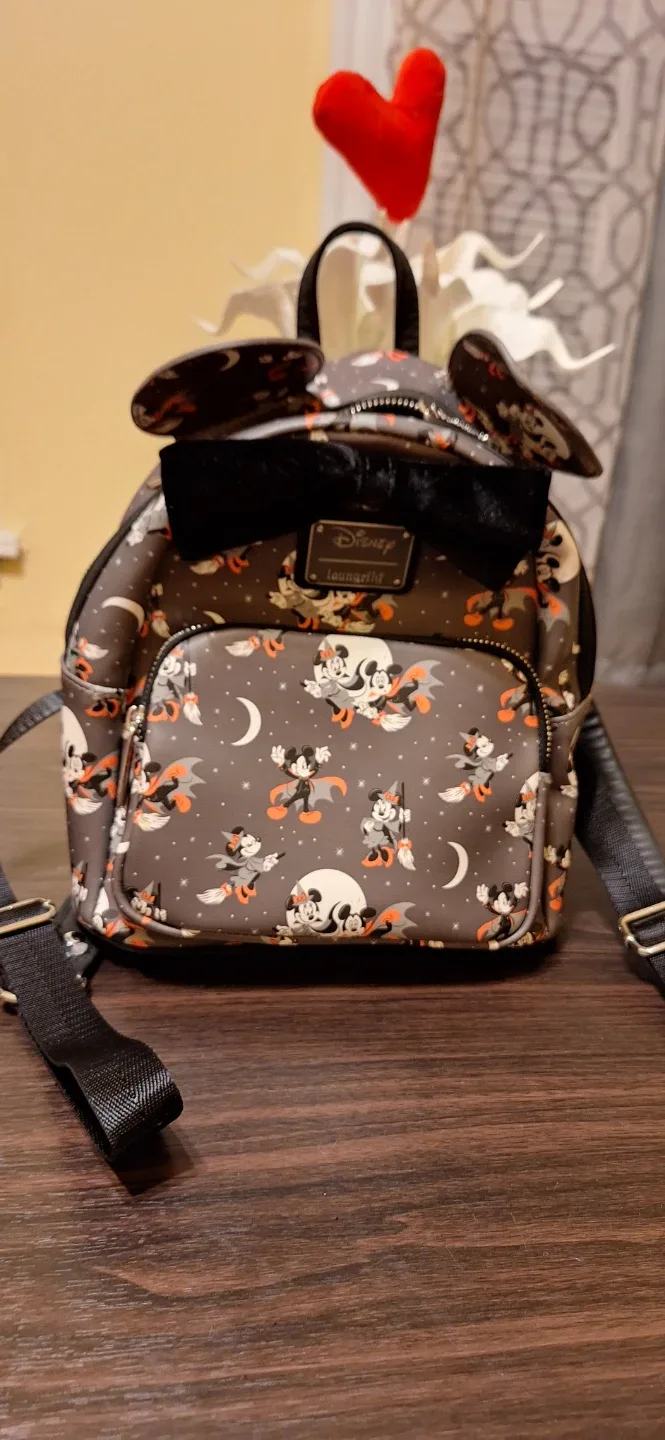 Disney Loungefly Halloween Mickey Mouse Backpack