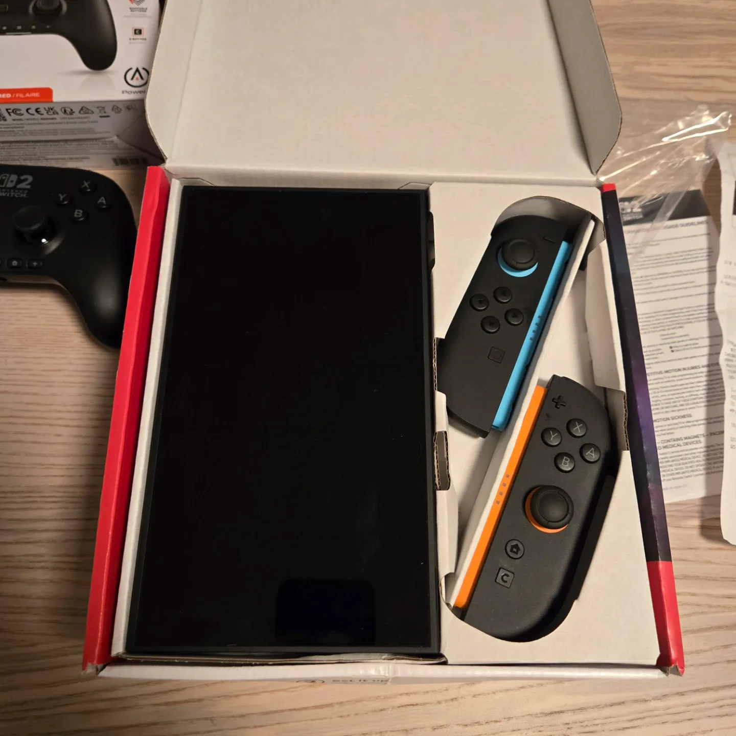 Nintendo Switch 2. Firm. 2 weeks old. Most accessories sealed. image indicator(10)