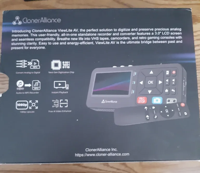 ClonerAlliance ViewLite AV - Analog to Digital Converter image indicator(6)