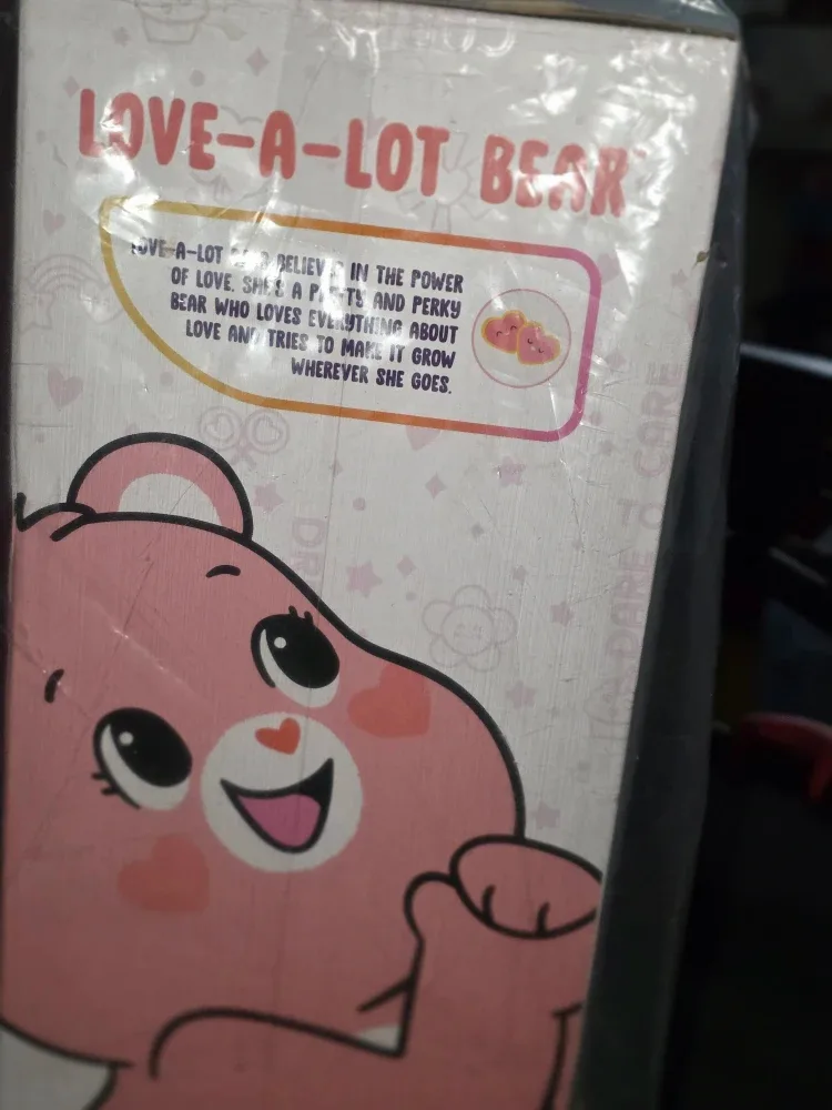 New Care Bears Love-A-Lot Bear Plush image indicator(3)