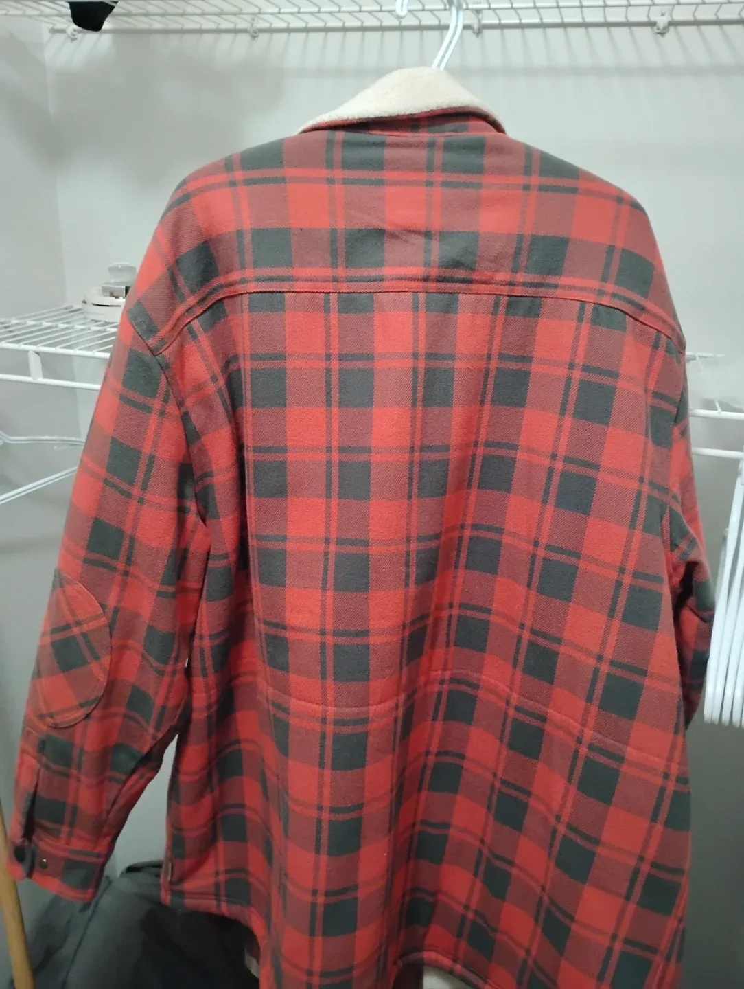 Lumberjack Plaid Sherpa Lined Jacket image indicator(2)