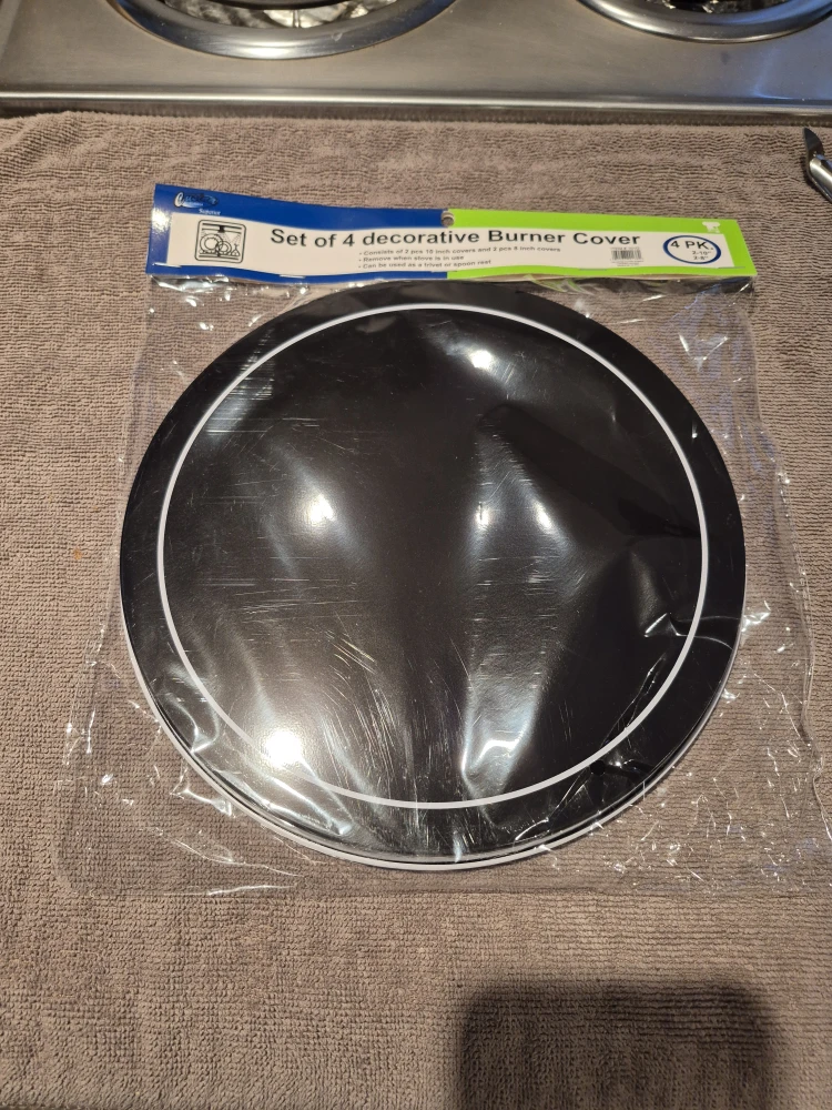 Element covers for stovetop BNIP : Black