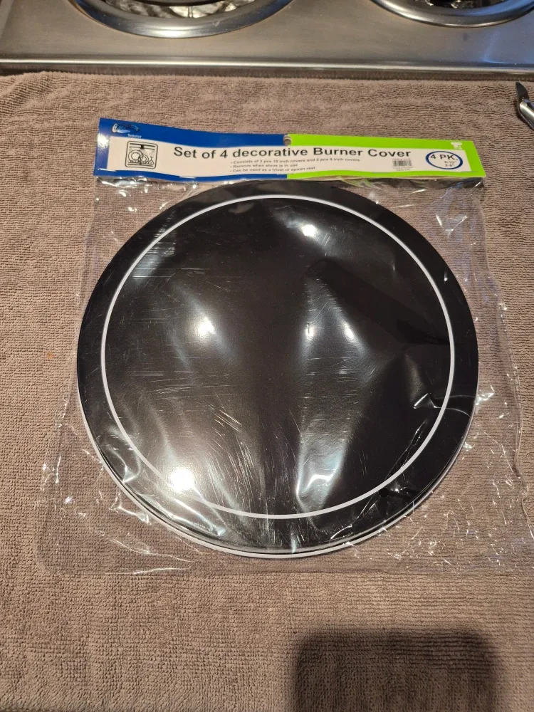 Element covers for stovetop BNIP : Black