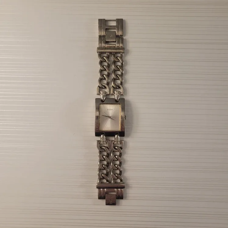Gently Used! Silver Guess Bracelet Watch - Quick Pickup!🚀