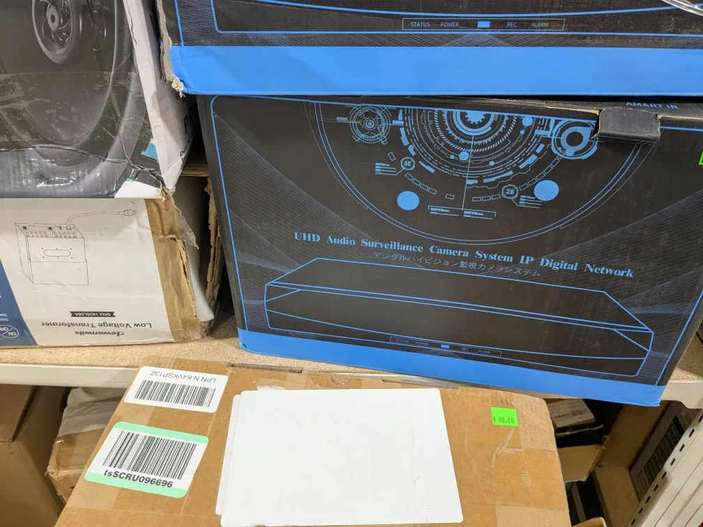 UHD Audio Surveillance Camera System