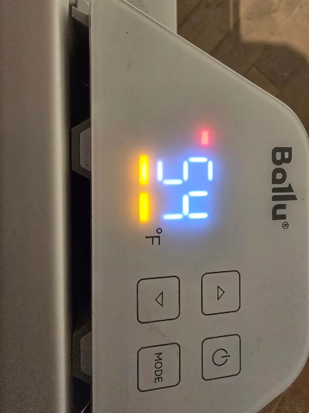 Ballu Electronic Heater with Remote image indicator(2)