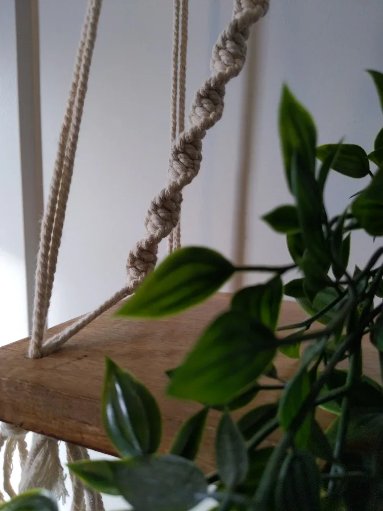 Macrame Hanging Shelf image indicator(2)