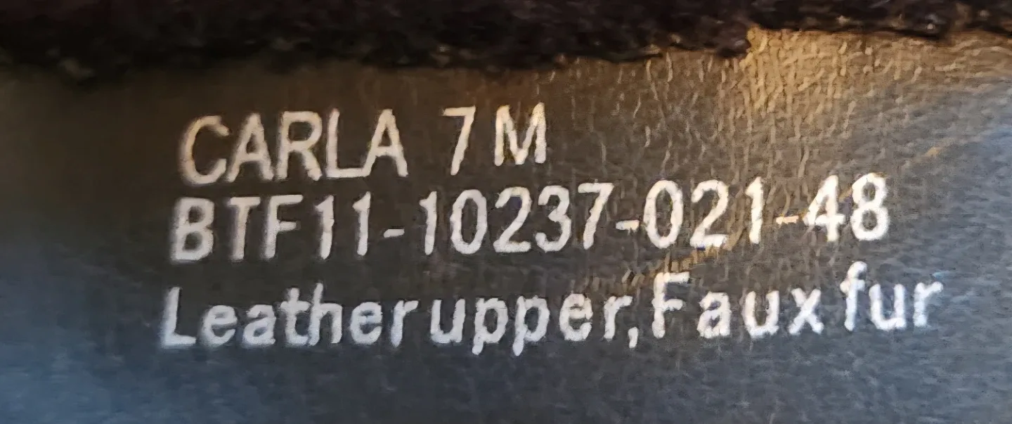 Roberto Vianni Carla Black  Leather Upper Boots - Size 7M image indicator(4)