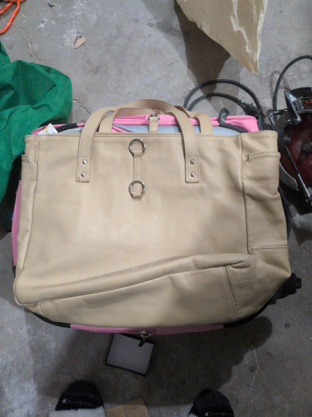 Chiara Guia's Leather Tote Bag - photo 2