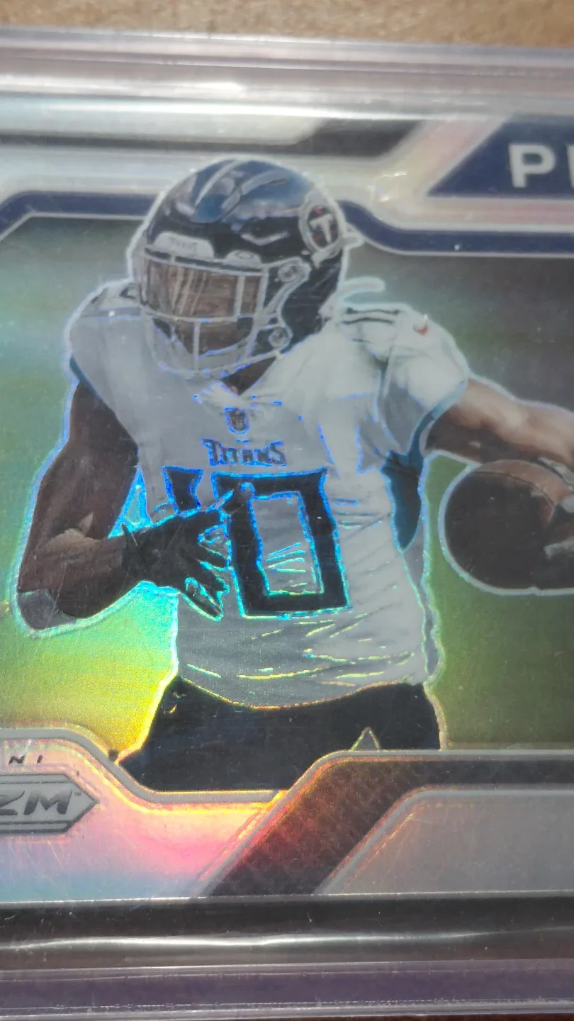 Dez Fitzpatrick Prizm Rookie Jersey Patch Premier Card image indicator(3)