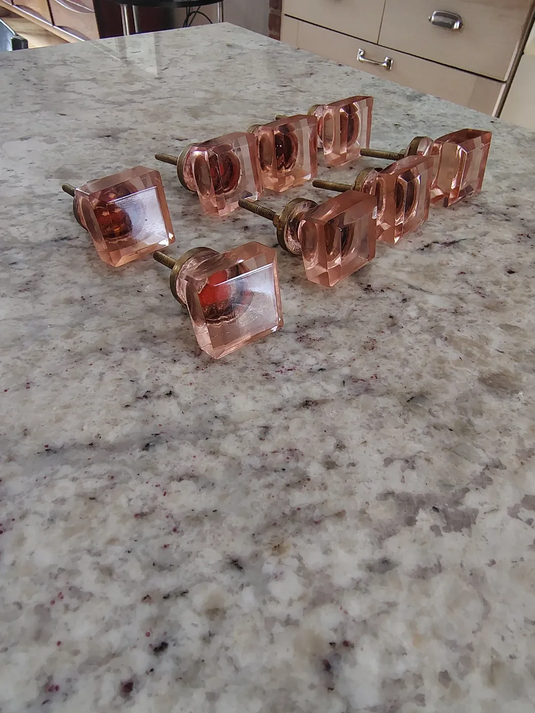 Vintage Cut Glass Dresser Knobs (Set of 8) – Châtelet Toronto