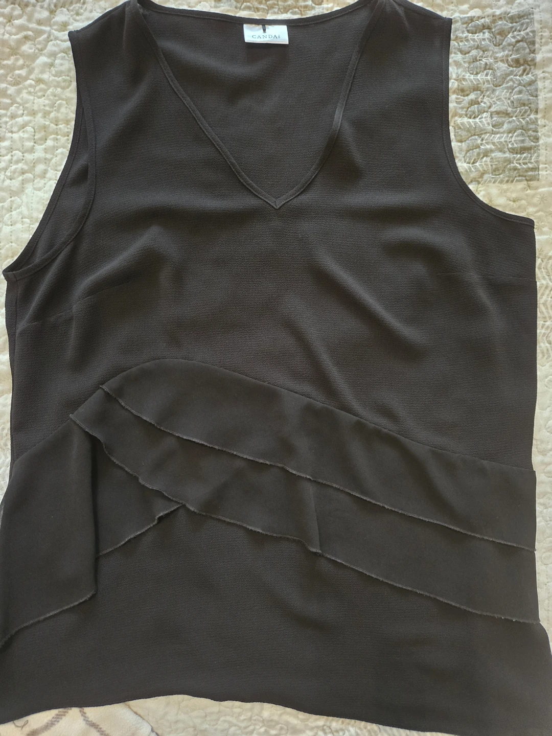 Canda Sleeveless Black Top 🥕