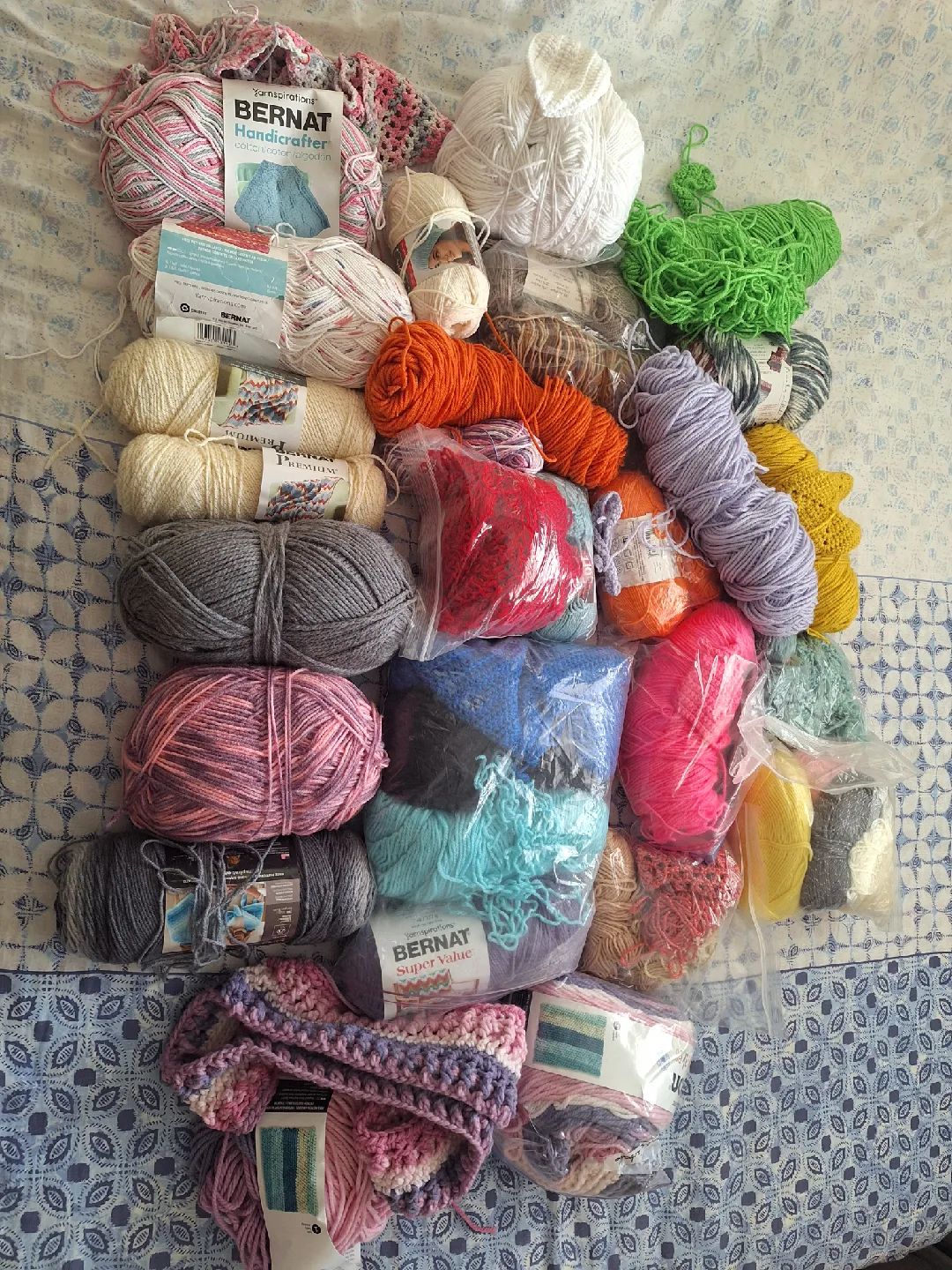 Yarn Lot - Bernat, Handcrafter, Premium image indicator(4)