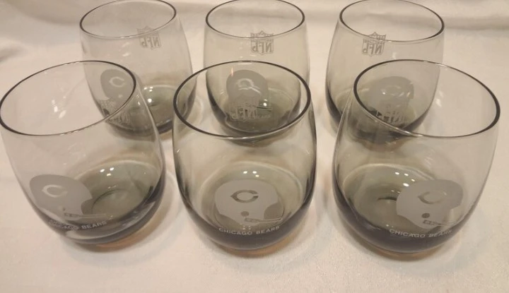 Chicago Bears Glasses (Set of 6)