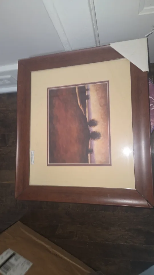 Made on Earth 'Quiet Distance I' Framed Art - 13x15 thumbnail