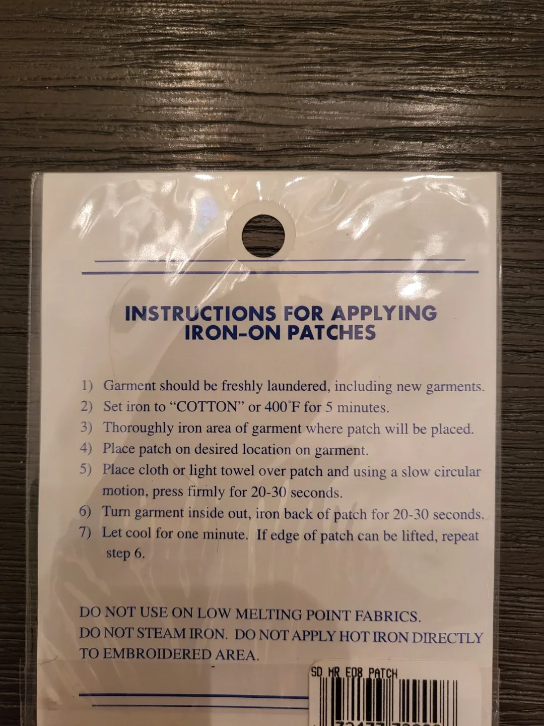 Mount Rushmore Iron-On Patch - New in Package image indicator(2)