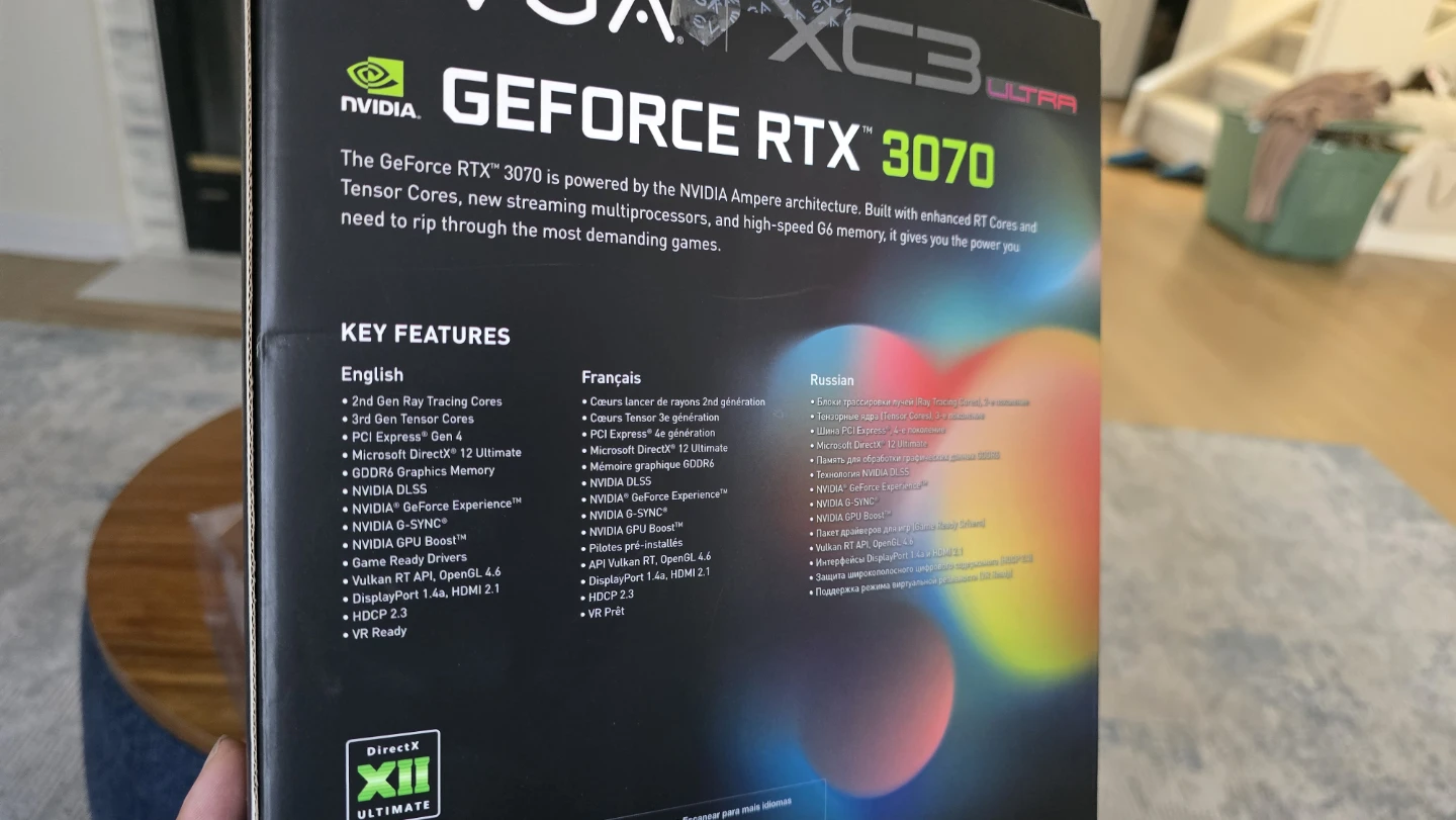 EVGA GeForce RTX 3070 XC3 Ultra Graphics Card - photo 4
