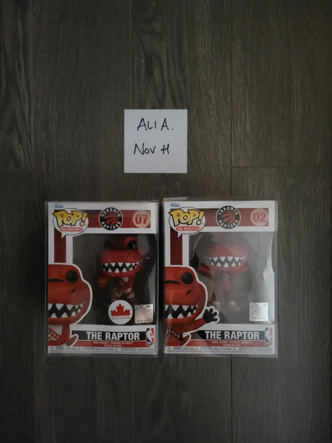 Funko Pop! NBA Mascots Toronto Raptors Figures