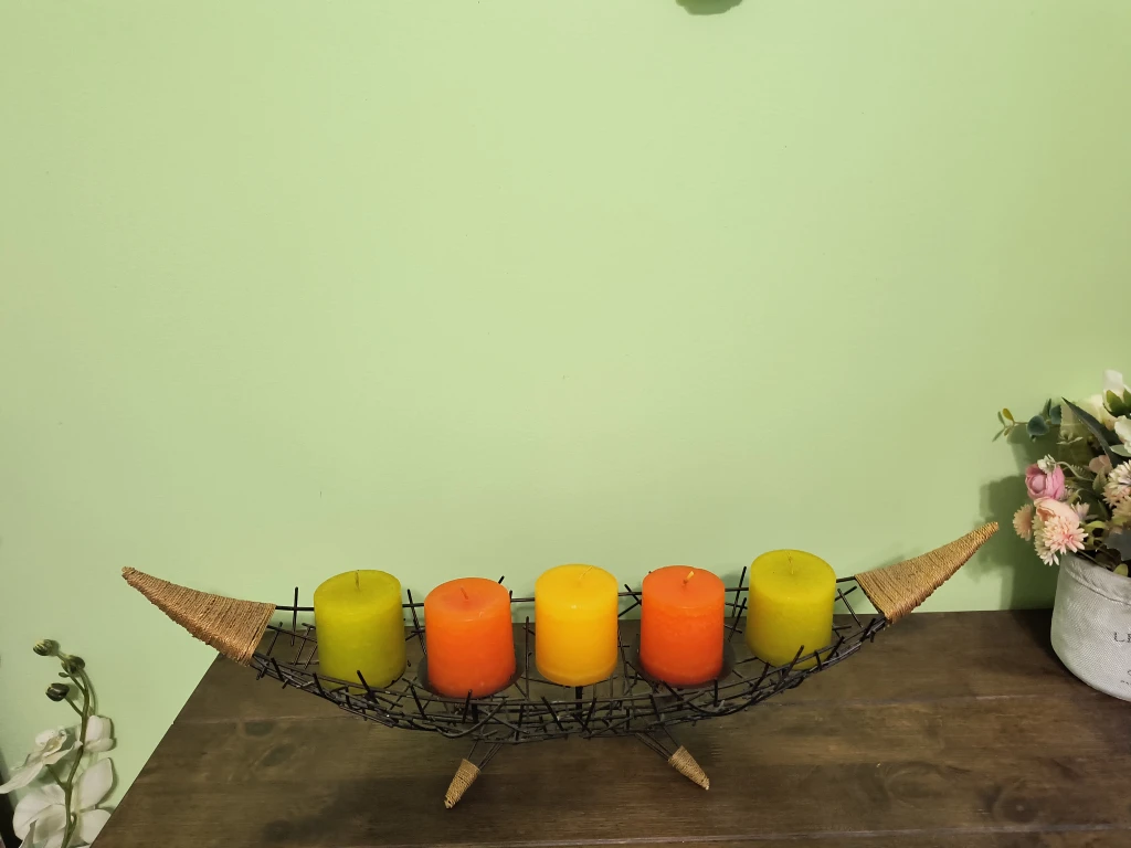Candle Holder with 5 Candles - photo 3
