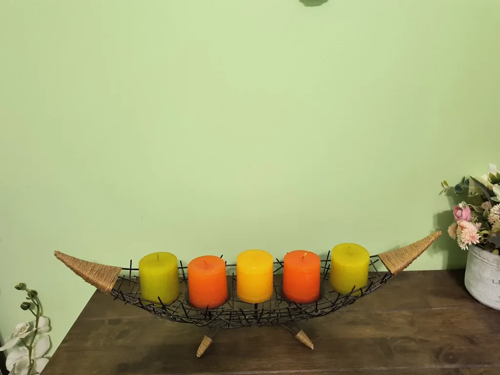 Candle Holder with 5 Candles image indicator(3)