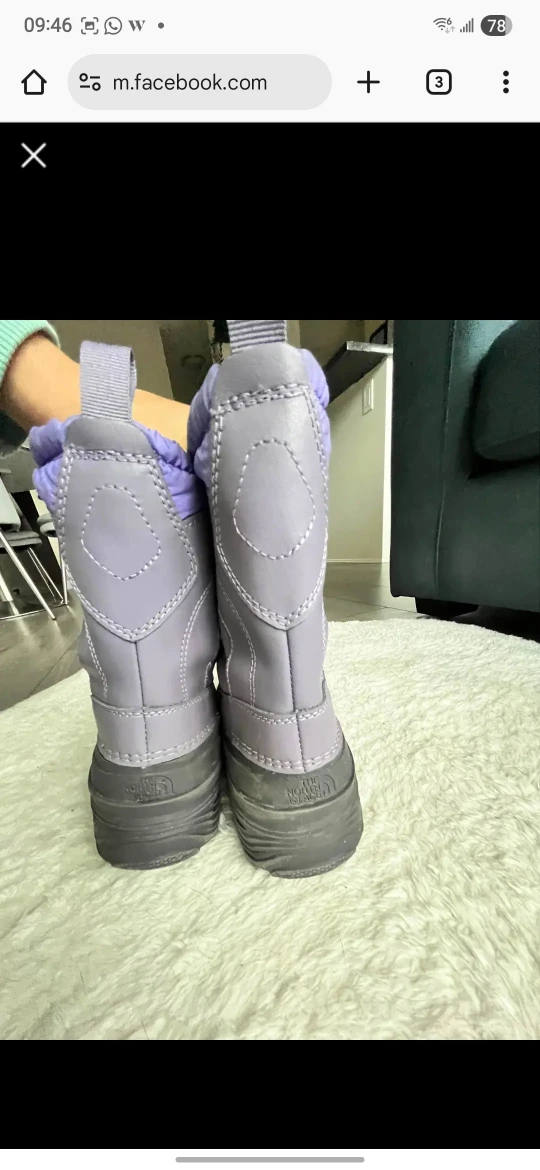 The North Face Purple Winter Boots - photo 4