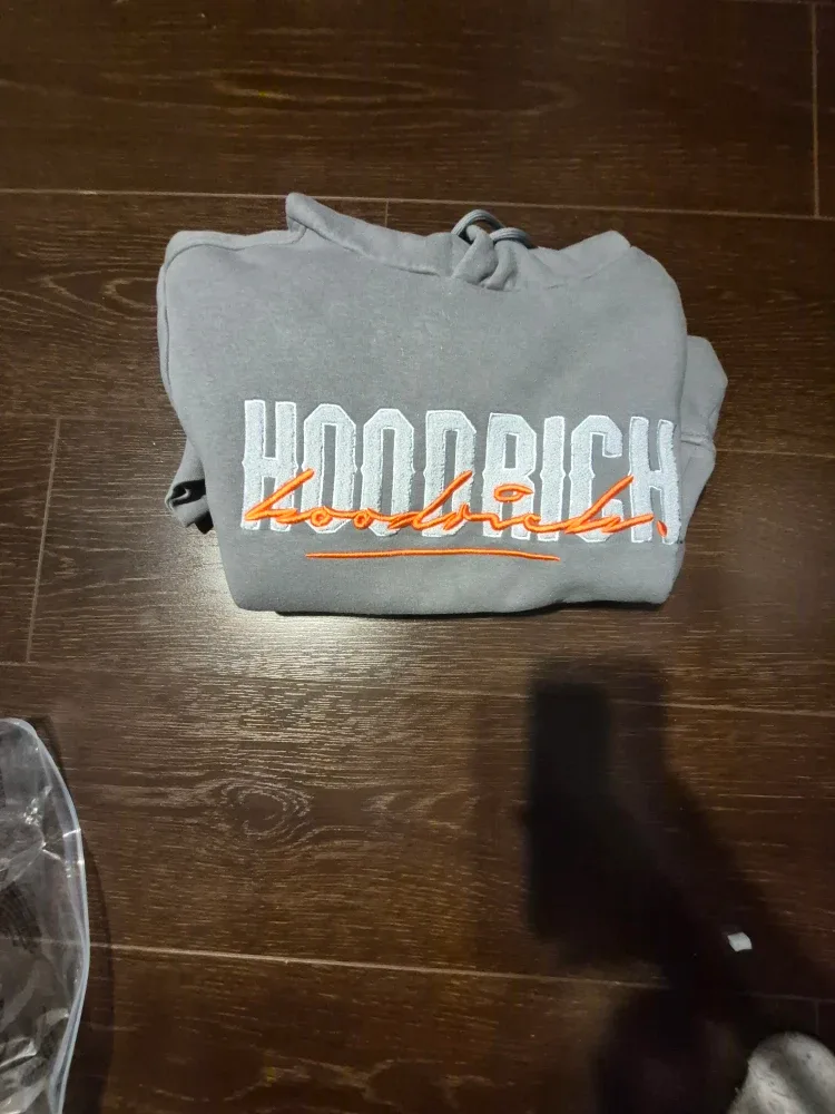 New Hoodrich Grey Hoodie - Size XS