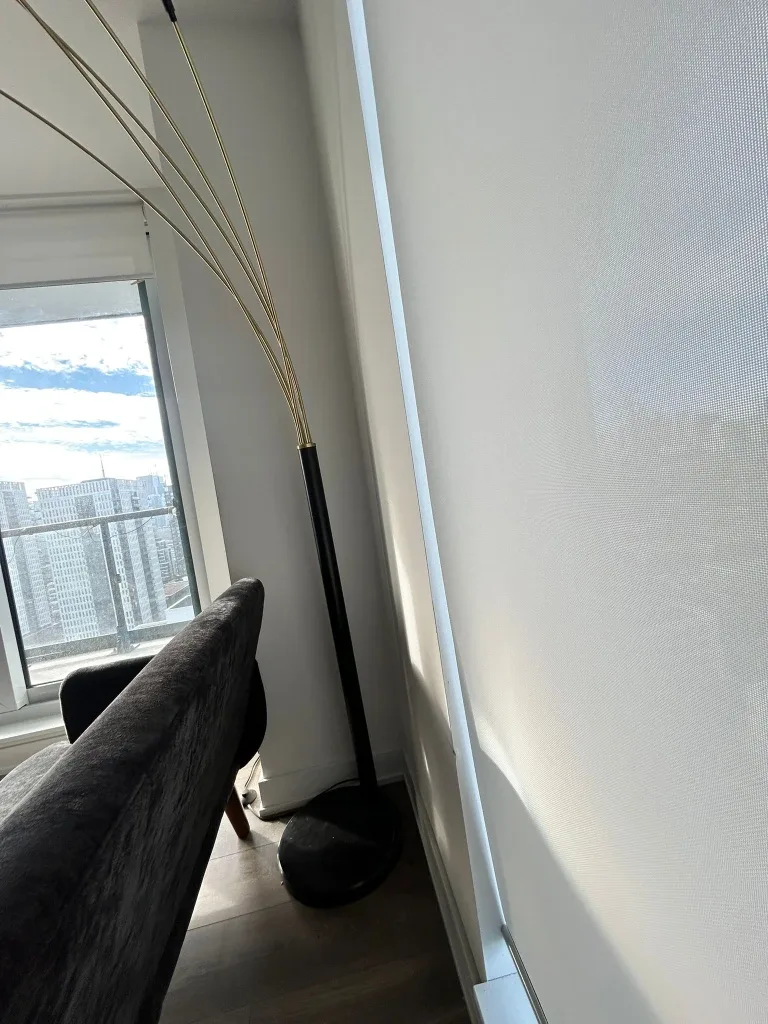 Modern Brass & Black Sputnik Floor Lamp image indicator(3)