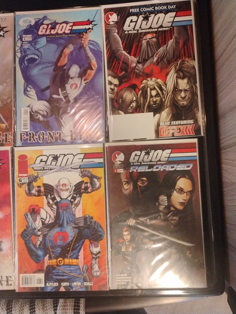 Comic lot..Assorted GI Joe comics... image indicator(2)