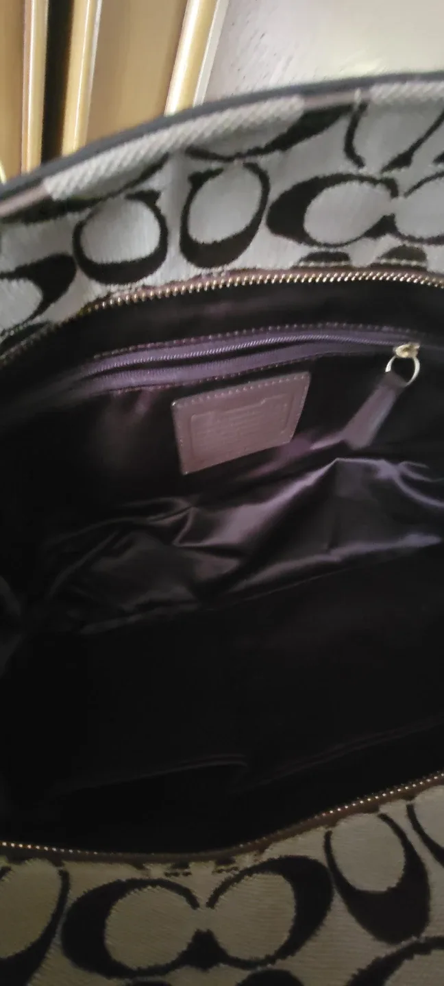 Coach Signature Tote Bag image indicator(4)